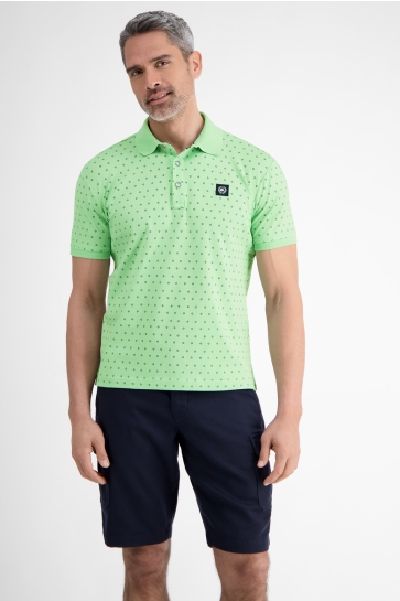 Lerros Polo POLOSHIRT MET MINIMALISTISCHE PRINT 2563270 616