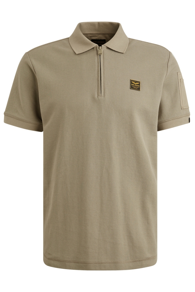 PME legend groene heren polo | Vooraanzicht