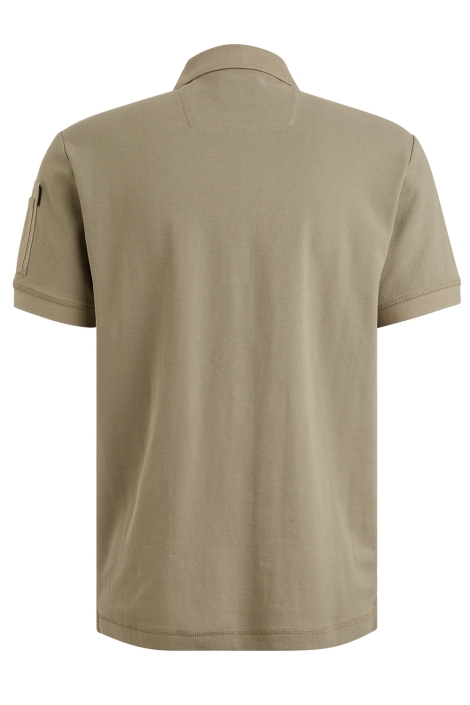 PME legend groene heren polo | Achteraanzicht