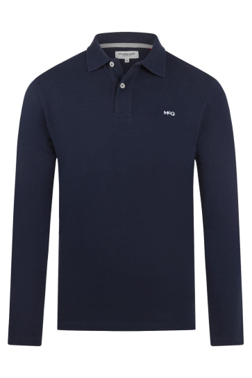 McGregor CLASSIC POLO LONG SLEEVES MM999 9003 01 2100 NAVY