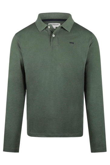 McGregor Polo CLASSIC POLO LONG SLEEVES MM999.9003.01 5108 WINTER SAGE