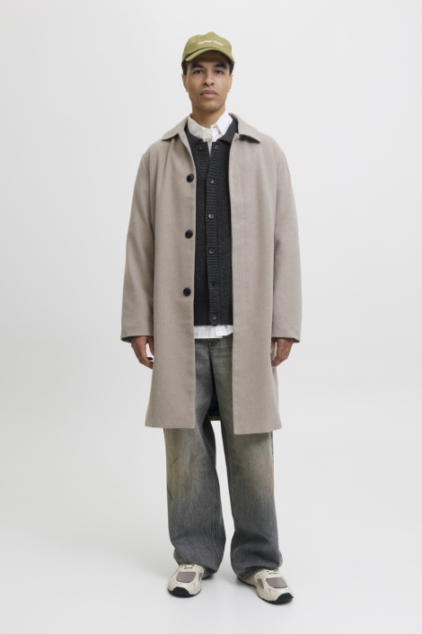 Jack & Jones grijze heren vest | Sfeerbeeld, In situatie