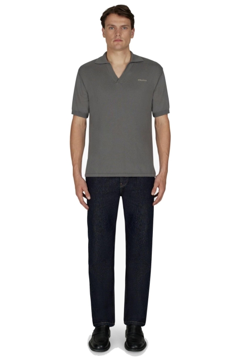 Cruyff grijze heren polo | Model
