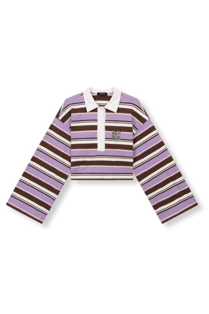 Refined Department multi color dames t-shirt | Vooraanzicht