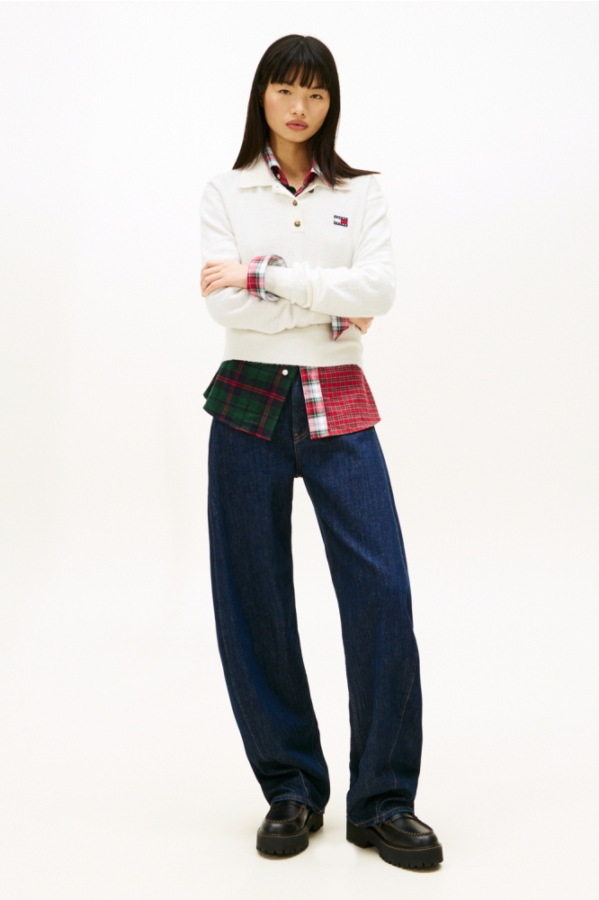 Tommy Jeans witte dames trui | Model