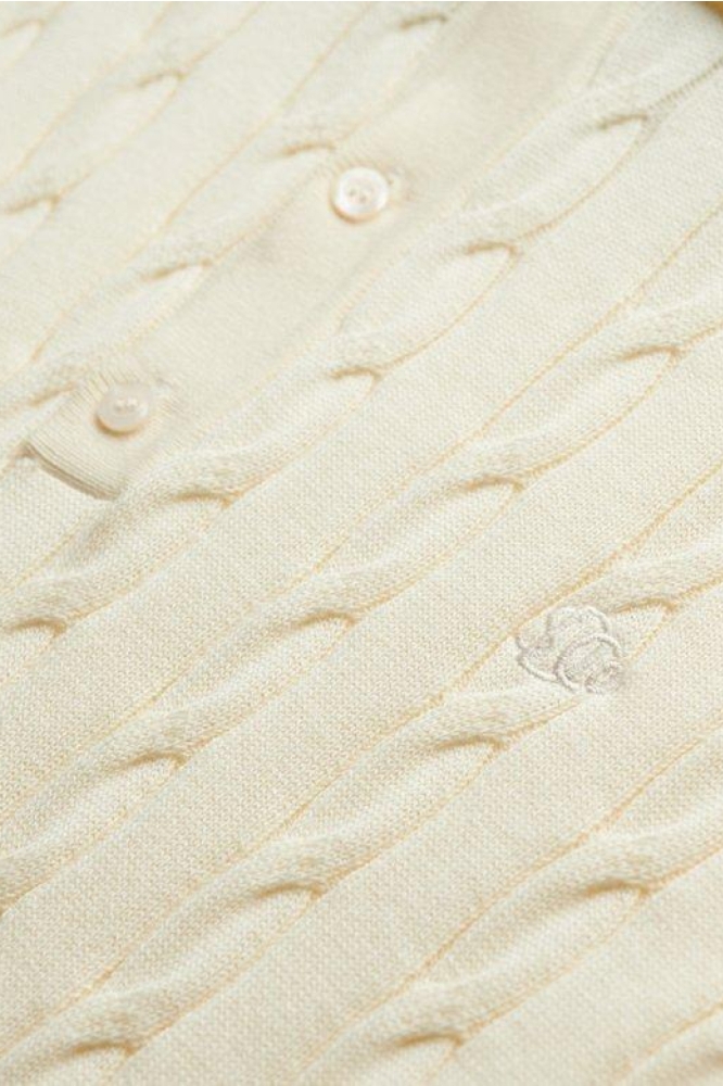 Superdry beige heren polo | Kleurstaal