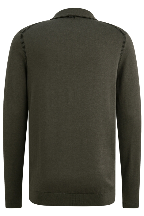 Vanguard groene heren polo | Achteraanzicht