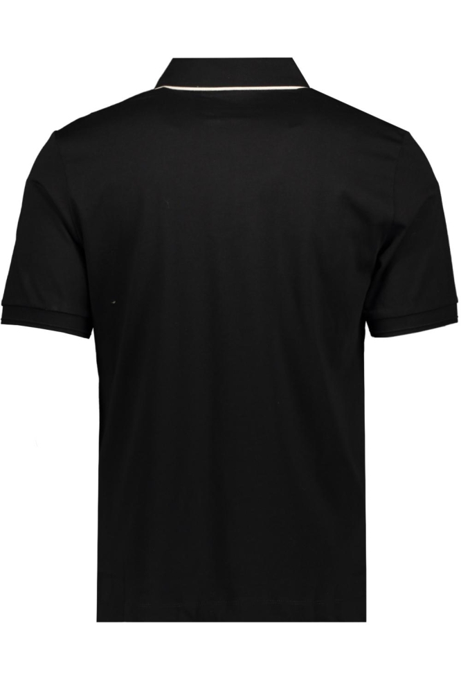 Antony Morato zwarte heren polo | Achteraanzicht