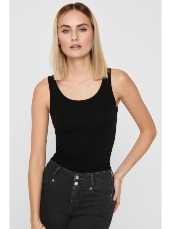 Only Top ONLLIVE LOVE LIFE S/L LONG TANK TOP 15060061 Black