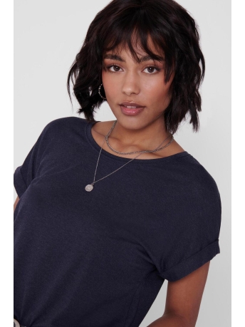 Only T-shirt onlMOSTER S/S O-NECK TOP NOOS JRS 15106662 Navy Blazer