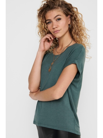 Only T-shirt ONLMOSTER S/S O-NECK TOP NOOS JRS 15106662 Balsam Green