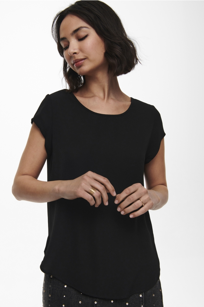 onlVIC S/S SOLID TOP NOOS WVN 15142784 Black