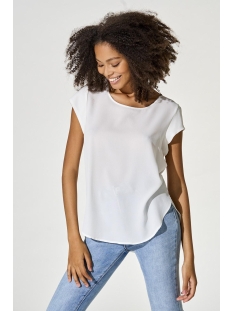 onlVIC S/S SOLID TOP NOOS WVN 15142784 Cloud Dancer