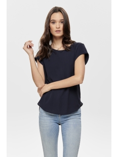 onlVIC S/S SOLID TOP NOOS WVN 15142784 Night Sky
