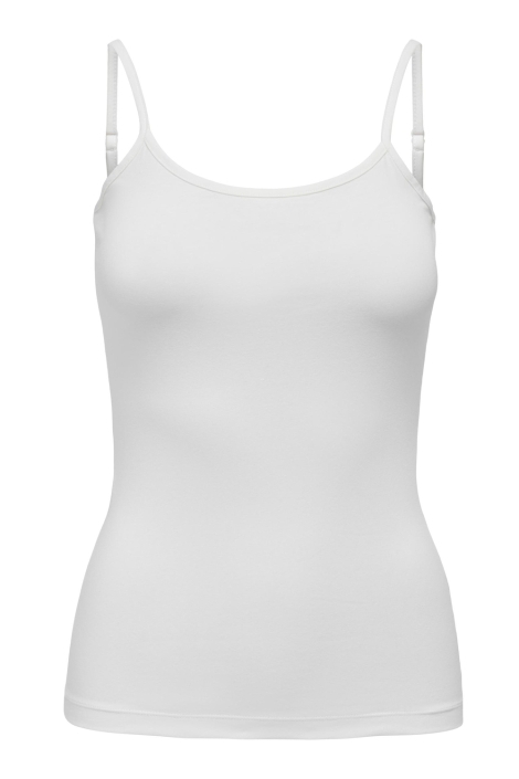 Jacqueline de Yong witte dames top | Vooraanzicht