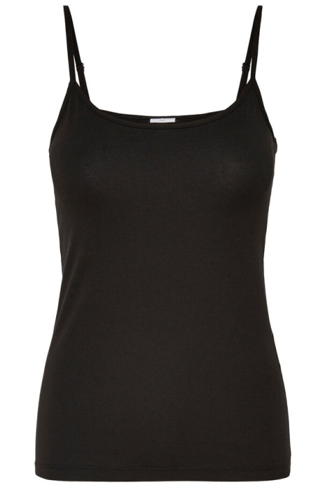 Jacqueline de Yong zwarte dames top | Vooraanzicht