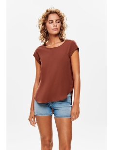 ONLVIC S/S SOLID TOP NOOS WVN 15142784 Henna