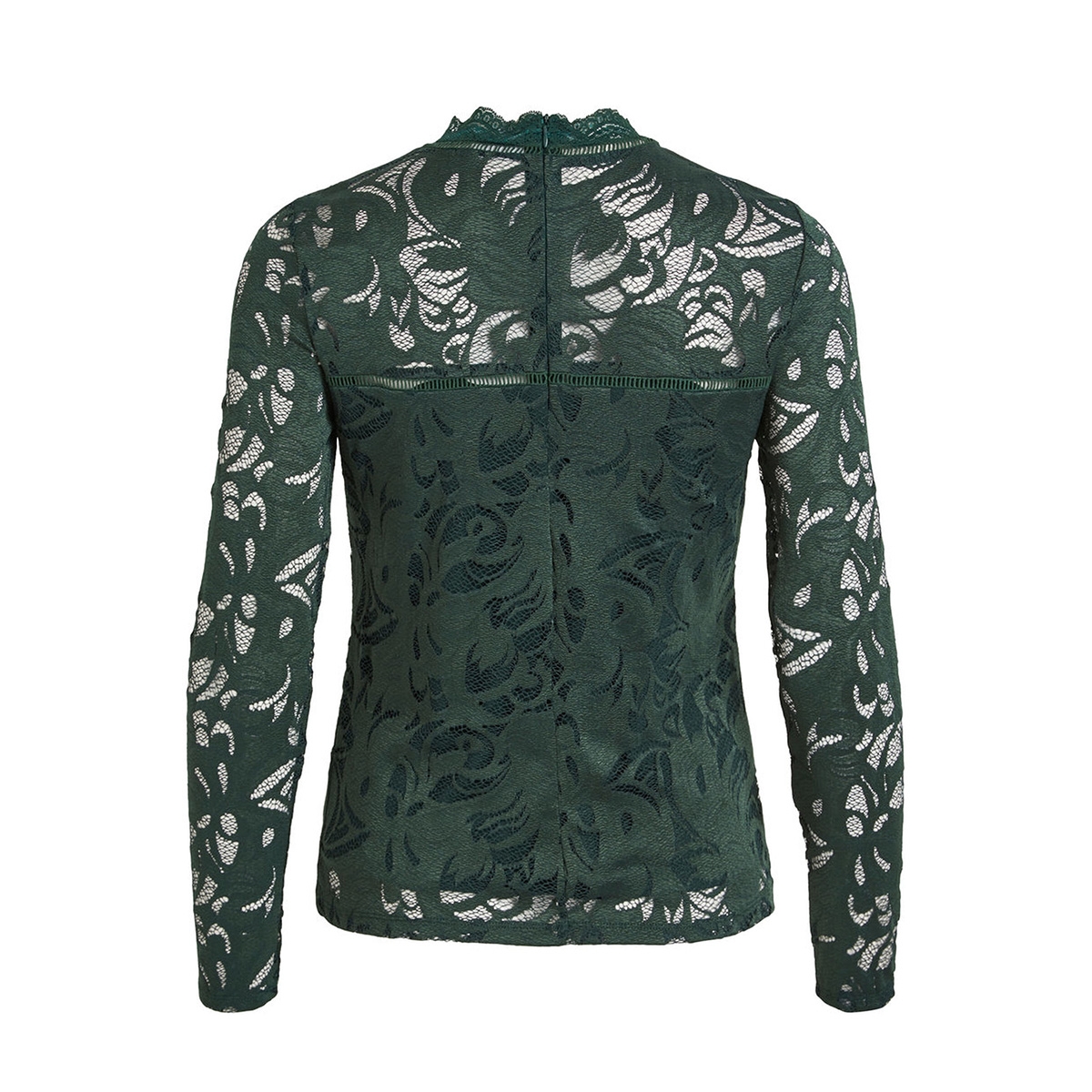 vistasia l/s lace topnoos 14041864 vila blouse pine grove