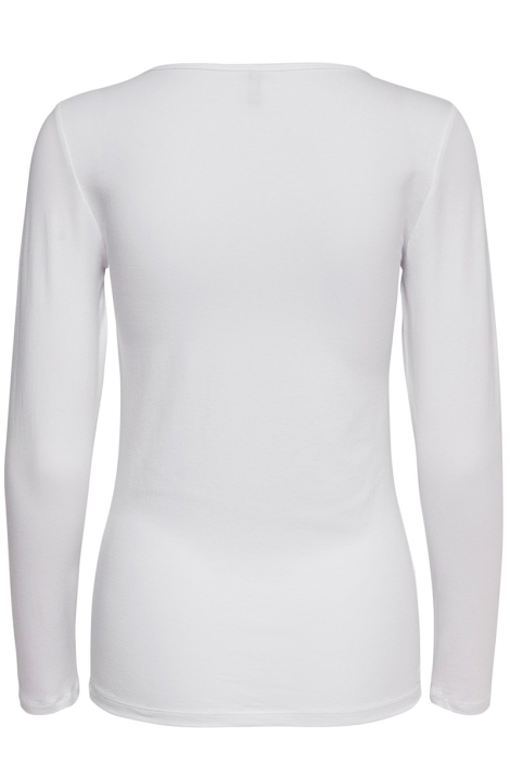 Only witte dames t-shirt | Achteraanzicht