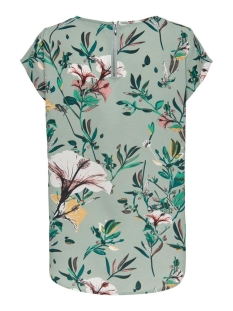 ONLVIC SS AOP TOP NOOS WVN 15161116 Granite Green/DIDA FLOWER