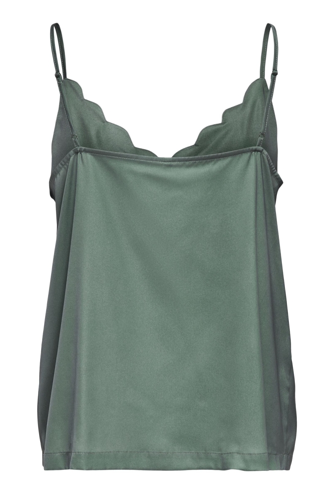 Only groene dames top | Achteraanzicht