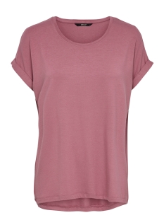 onlMOSTER S/S O-NECK TOP NOOS JRS 15106662 Mesa Rose