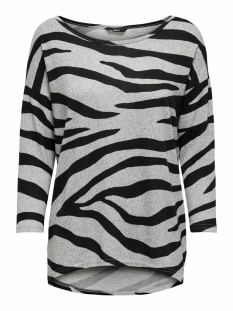 ONLELCOS 4/5 AOP TOP JRS NOOS 15144286 Light Grey Melange/GRAPHIC ZE