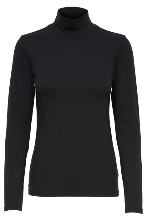 Jacqueline de Yong zwarte dames t-shirt | Vooraanzicht