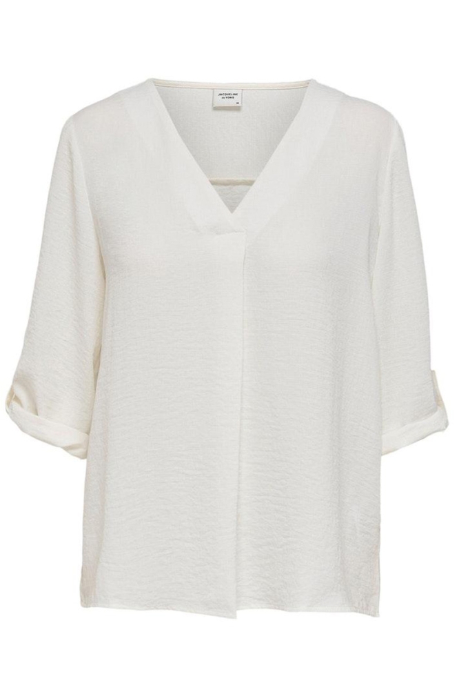 Jacqueline de Yong witte dames blouse | Vooraanzicht