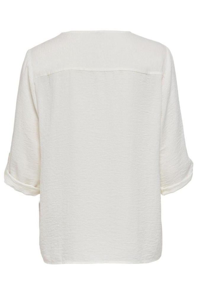 Jacqueline de Yong witte dames blouse | Achteraanzicht