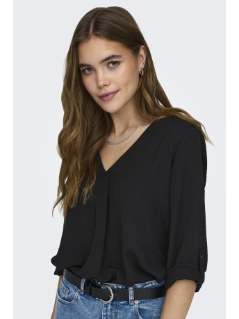 Jacqueline de Yong Blouse JDYDIVYA 3/4 TOP WVN NOOS 15226911 Black