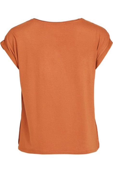 Vila oranje dames t-shirt | 