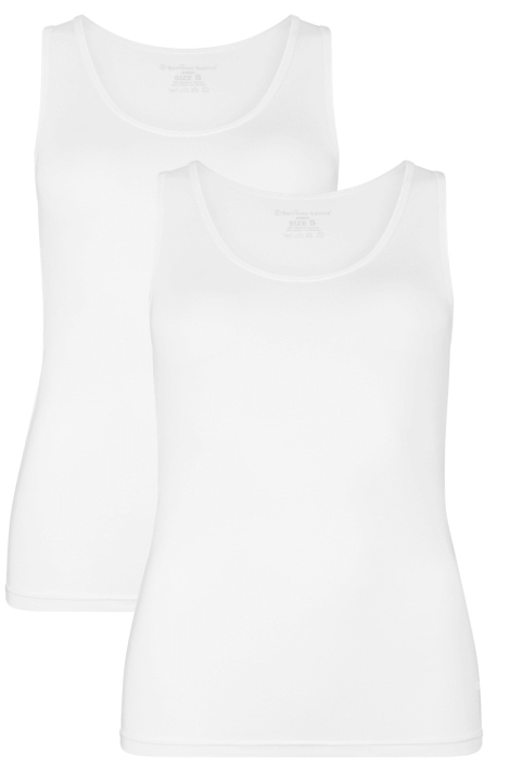 Bamboo basics witte dames top