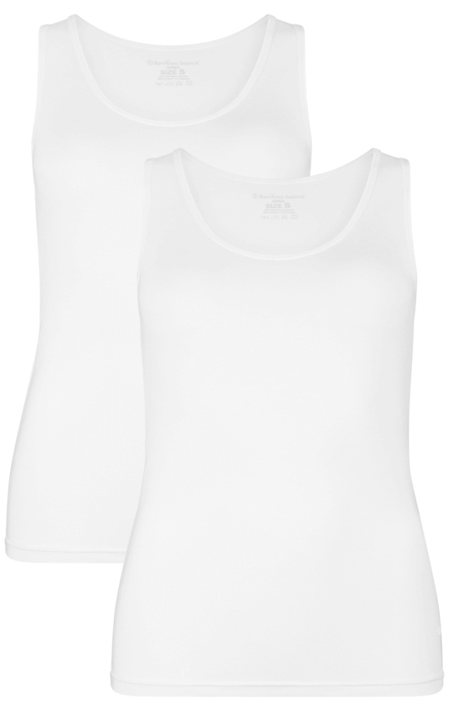 Bamboo basics witte dames top