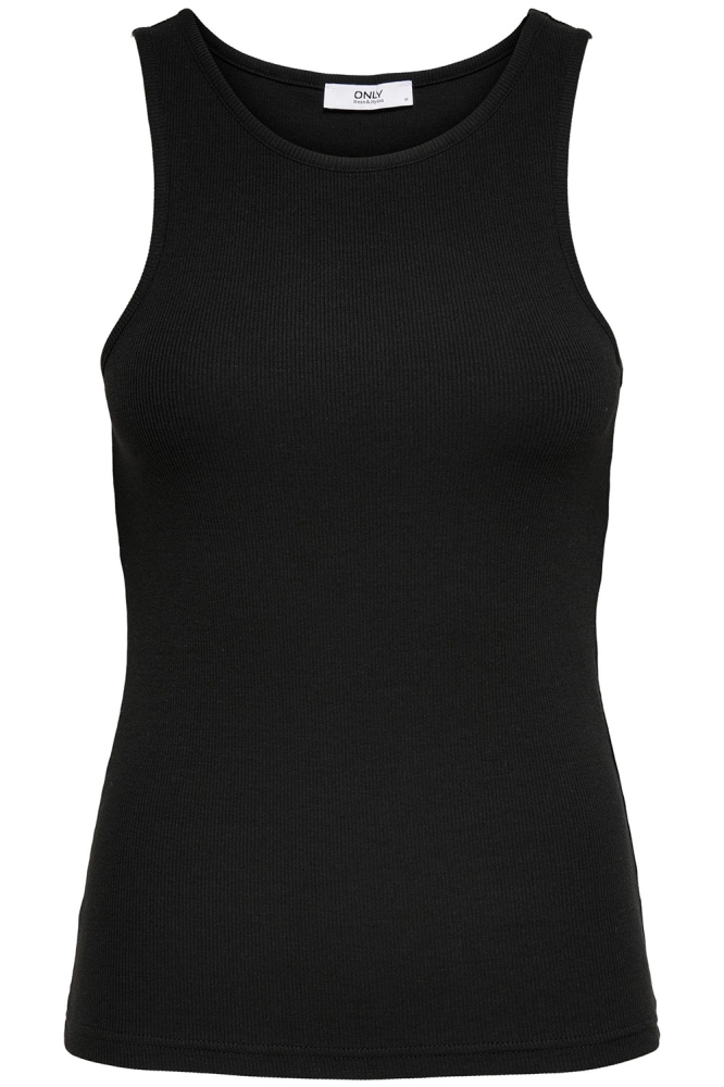 ONLKENYA LIFE RIB TANK TOP JRS NOOS 15234659 Black