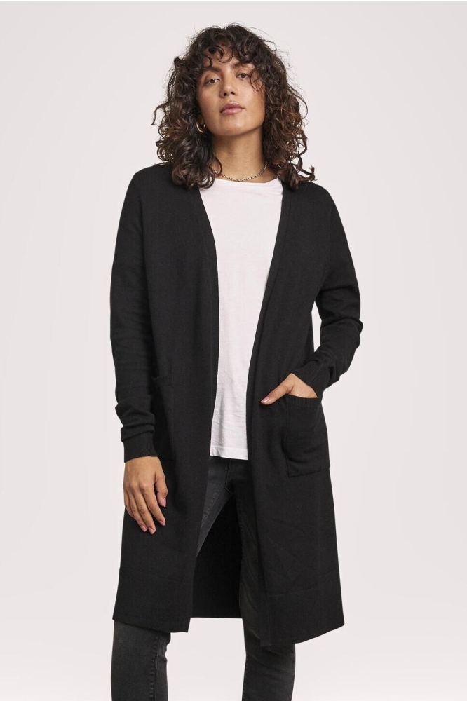 Noisy may zwarte dames vest
