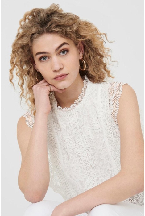 Only onlkaro s/l lace top wvn