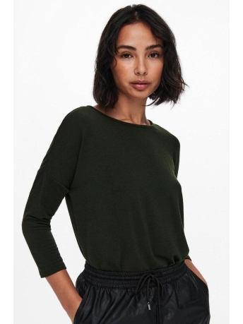 Only T-shirt ONLGLAMOUR 3/4 TOP JRS NOOS 15157920 Rosin