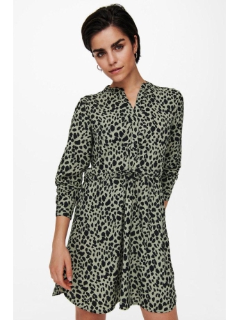 Only Blouse ONLCORY L/S V-NECK TUNIC WVN NOOS 15200543 SEAGRASS/SEAGRASS