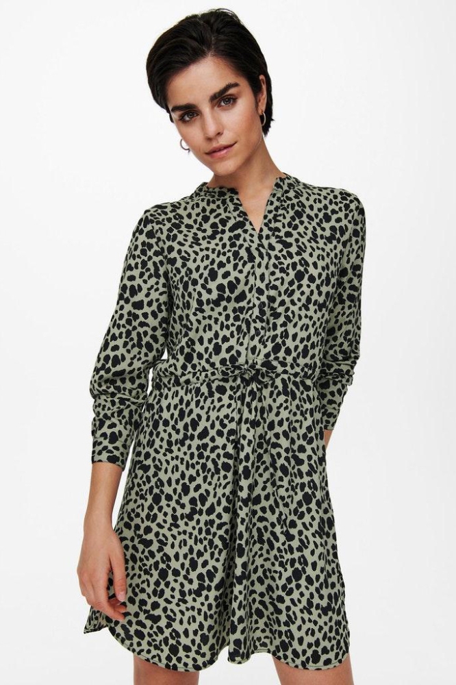 ONLCORY L/S V-NECK TUNIC WVN NOOS 15200543 SEAGRASS/SEAGRASS