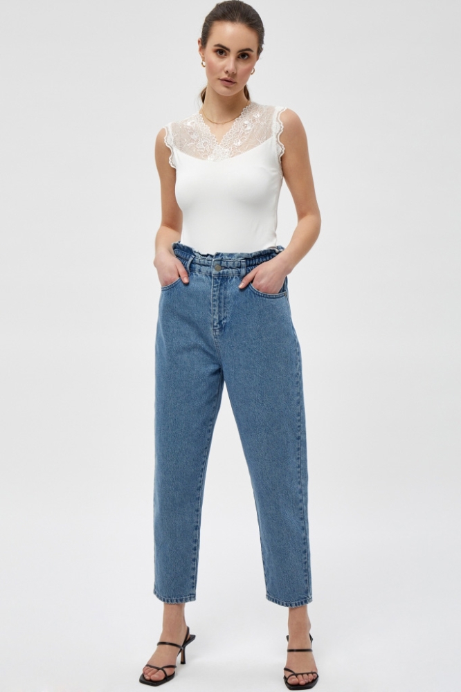 Minus witte dames top | Model