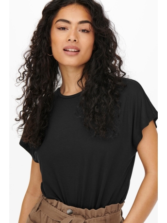 Jacqueline de Yong T-shirt JDYNELLY S/S O-NECK TOP JRS NOOS 15257232 BLACK