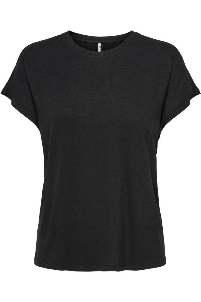 JDYNELLY S/S O-NECK TOP JRS NOOS 15257232 BLACK