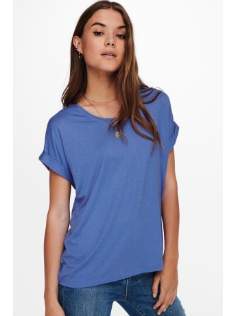 Only T-shirt ONLMOSTER S/S O-NECK TOP NOOS JRS 15106662 BLUE YONDER
