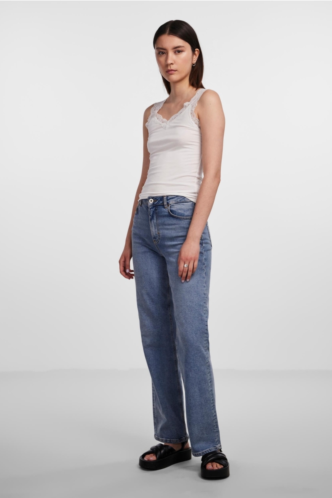 Pieces witte dames top