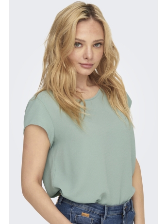 Only T-shirt ONLVIC S/S SOLID TOP NOOS PTM 15142784 JADEITE