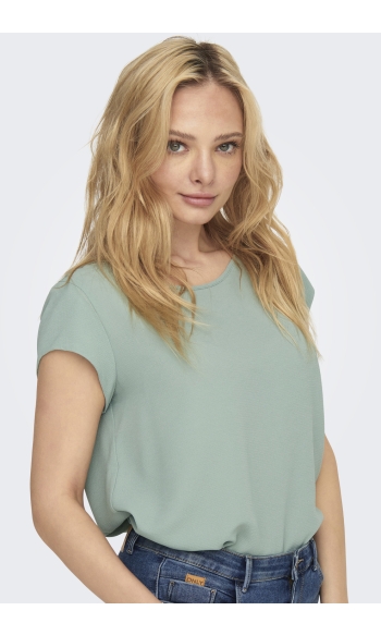 ONLVIC S/S SOLID TOP NOOS PTM 15142784 JADEITE