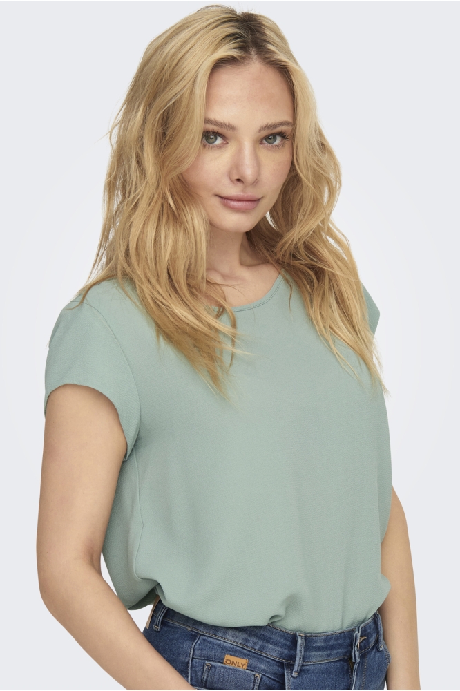 ONLVIC S/S SOLID TOP NOOS PTM 15142784 JADEITE