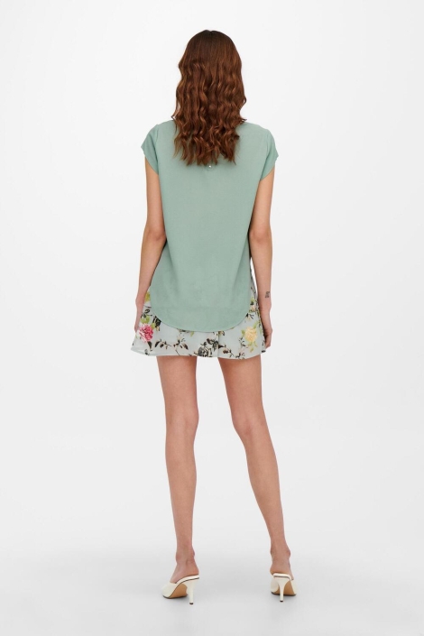 Only groene dames t-shirt