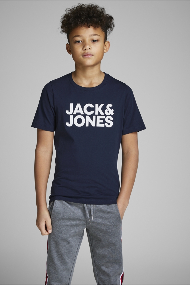 JJECORP LOGO TEE SS O-NECK NOOS JN 12152730 Navy Blazer